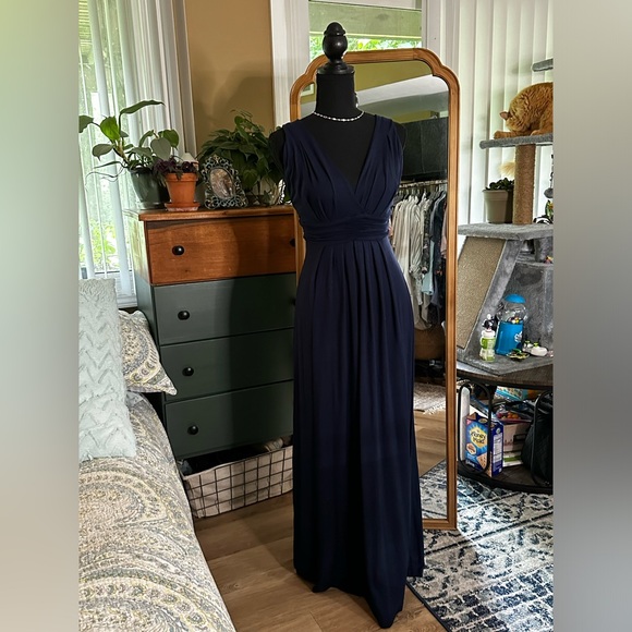 Tart Infinity Navy Blue Sleeveless Maxi Dress - Picture 6 of 13